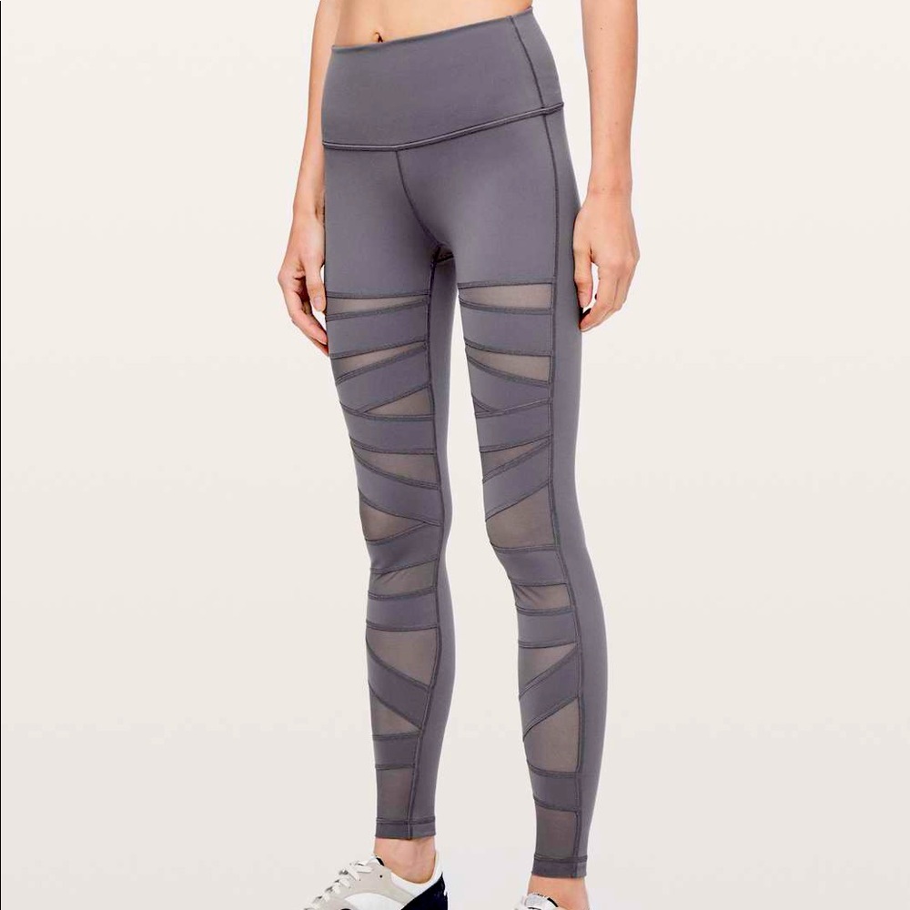 Lululemon Mesh Detail Leggings